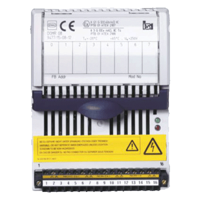 Digital Output Module Relay Ex nA Outputs for Zone 2 / Div. 2 Series 9477/15
